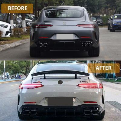 Andere carrosserieonderdelen voor aangepast logo Aanvaardbare achterbumper van Mercedes W290 GT63 Benz AMG