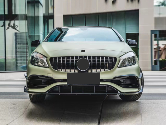 Moderne luxe design stijl voor BENZ A Class Body Kit Supply A45 AMG Grille Achterbumper