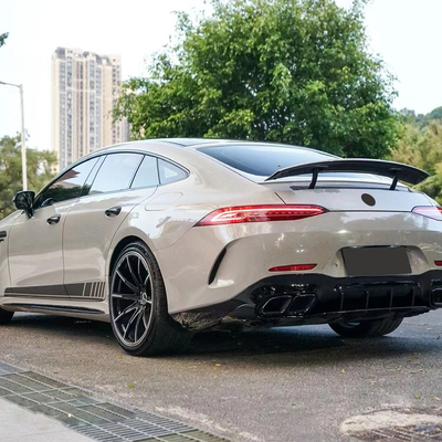Custom Logo Accepted AMG GT C190 W290-GT63 Achterlip Afvoerpijp Modificatie voor Benz