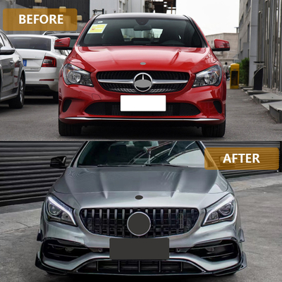 CLA W117 2013-2019 Car Bodykit Accessoires Facelift voor Mercedes Benz Voorruit Set