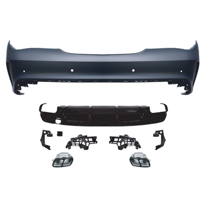 Achterste bumper auto behuizing set voor Mercedes-Benz W117 CLA 2014-2019 Andere lichaamsdelen