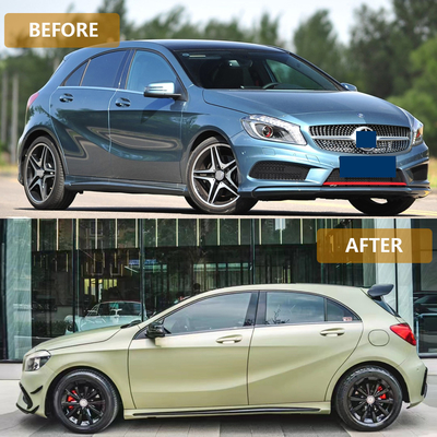 Verbeter je Mercedes-Benz A-klasse W176-A45 met AMG GT / GT S C190 Side Skirts 2020-