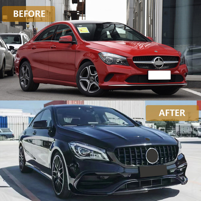 Verbeter uw Mercedes Benz W117 met CLA GT Style Front Bumper Grille 2013-2019