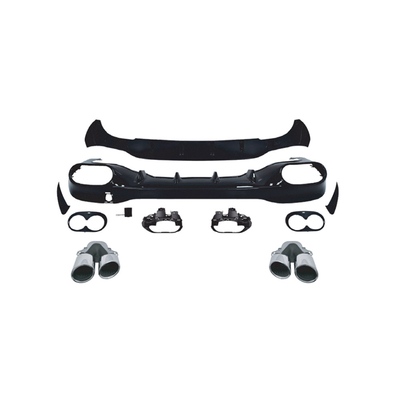 Mercedes Benz CLA W118 Achterbumper en Diffuser Lip met keeluitlaat Andere lichaamsdelen