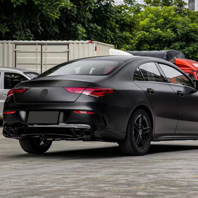 Mercedes Benz CLA W118 Achterbumper en Diffuser Lip met keeluitlaat Andere lichaamsdelen