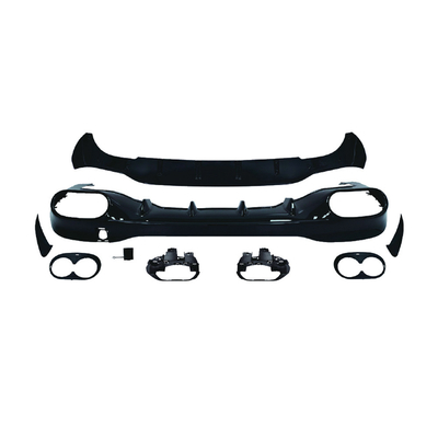 100% geteste achterverspreider lip- en keeluitlaat voor Mercedes-Benz CLA W118 2020-2024