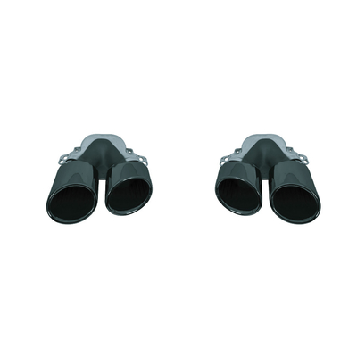 Verbeter je CLA naar een moderne luxe met deze Split Ellipse Tailpipe Throat in zwart