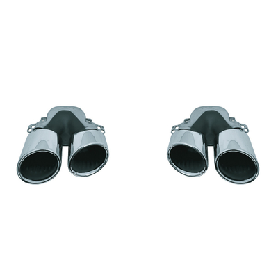Verbeter je CLA naar een moderne luxe met deze Split Ellipse Tailpipe Throat in zwart
