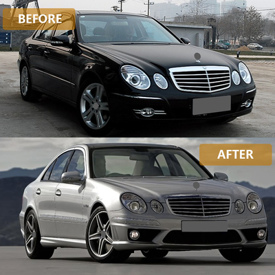 Pas uw Mercedes Benz E-klasse W211 2004-2008 aan met onze Morden Luxury Body Kit