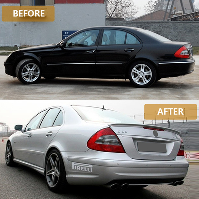 Goedkope Custom Logo Accepted Body Kits voor Benz E-klasse W211 2004-2008 Achterbumper