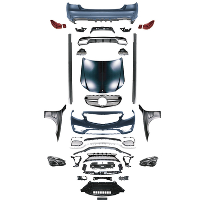 Transformeer je E-Klasse W212 14-15 met AMG Wide Body Benz Body Kits Voorste Achterste Bumper