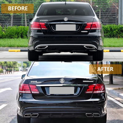 Body Kits voor Benz W212 E63 Bodykit Upgrade 2014-2015 E-Klasse Voorste Achterste Bumper Bodykit