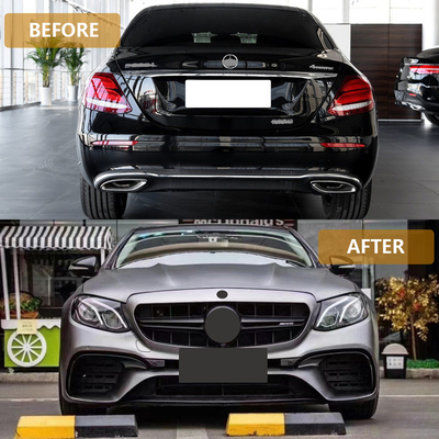 Morden Luxury Car Grille voor Mercedes Benz E-Class W213 2016-2020 AMG Upgrade Bodykit