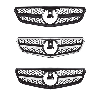 Mercedes-Benz C-Klasse W204 Autogitter gewijzigd naar C63 AMG Style Front Bumper Grille