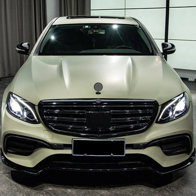 Voorlip voor Mercedes-Benz E-Klasse W213/C238-E63 2016-2020 AMG Logo Custom Geaccepteerd