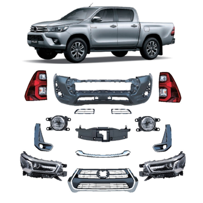 Transformeer Toyota Hilux Revo met onze Business/Luxury Body Kit 2020 Rocco Upgrade