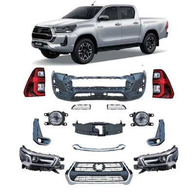 Transformeer Toyota Hilux Revo met onze Business/Luxury Body Kit 2020 Rocco Upgrade