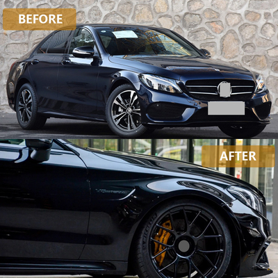 100% geteste body kits voor 2015-2018 GT Fender upgrade op Benz C-Klasse W205 Steel