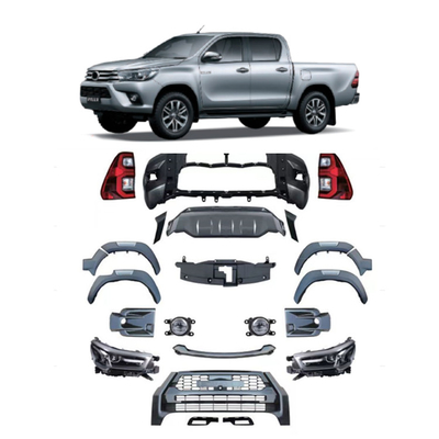 Niet-destructieve 16 HILUX ROCCO GR type tot 2020 reeks HILUX bodykit voor 2018-Toyota