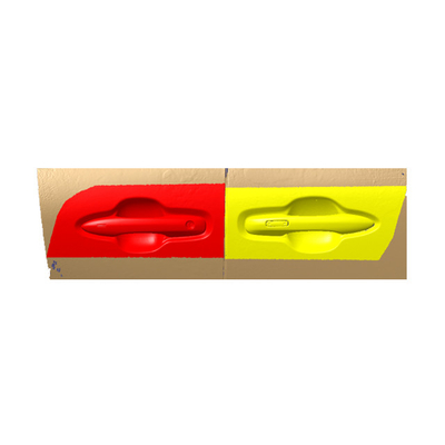 Zilveren/zwarte auto-accessoires Doorknop Bowl Cover voor Toyota Alphard Vellfire 2024