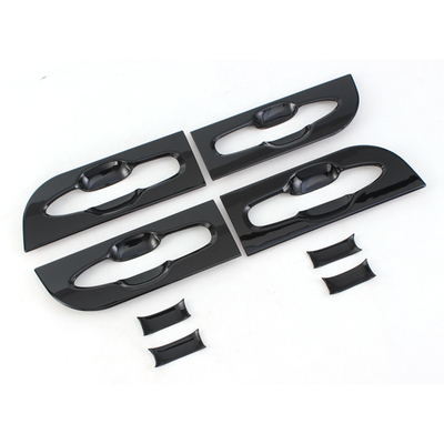Zilveren/zwarte auto-accessoires Doorknop Bowl Cover voor Toyota Alphard Vellfire 2024
