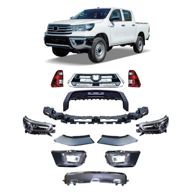 Toyota Hilux Midden-Oosten met 2020 Body Kit en 4x4 Offroad Accessoires