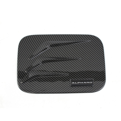 2024 Toyota Alphard Carbon Fiber Chrome Brandstoftank Trim Cover Exterior Accessoires OEM