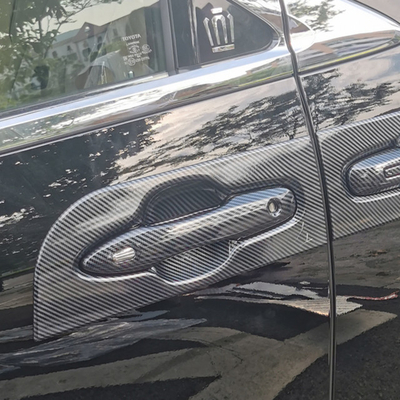 ABS Chrome Auto Accessoires Reflectieve Door Handle Bowl Cover voor Toyota Alphard 2019