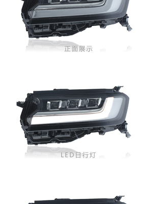 100% getest auto koplamp auto koplamp licht voor TOYOTA Land Cruiser 2022-2024 ABS plastic