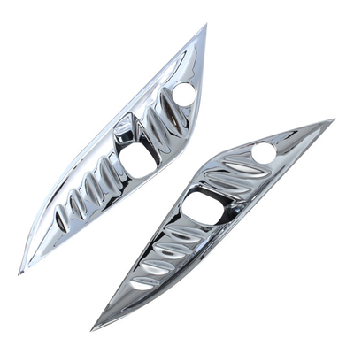 2024 Toyota Alphard Carbon Fiber Chrome Decoratie Styling ABS Front Fog Light Cover