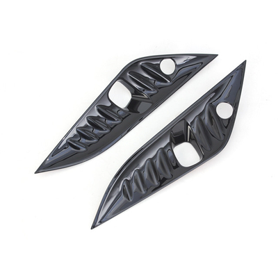 2024 Toyota Alphard Carbon Fiber Chrome Decoratie Styling ABS Front Fog Light Cover