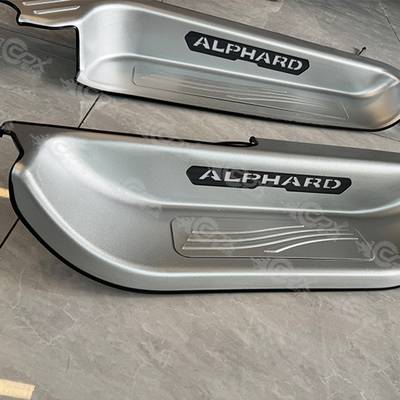 Auto Car LED lichtdrempelband met pedaal en 2024 Toyota deurbank band 100% getest