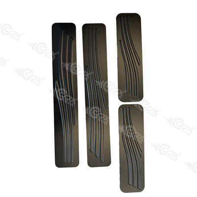 2024 Toyota Alphard deurbank in aluminiumlegering met oxidatieproces en pedaal