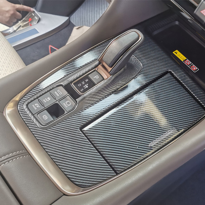 2024 Toyota Alphard Carbon Fiber Gear Shift Panel De ultieme auto interieur accessoire