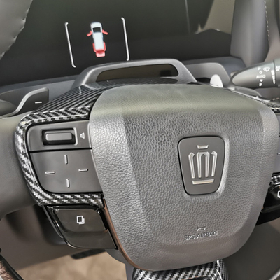 Decoratie Design Stijl Koolstofvezel stuurwiel Decoratie voor Toyota Alphard 2024