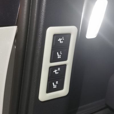 Verbeter uw Toyota Alphard 2024 met stijlvolle derde rij zitknop frame ABS materiaal