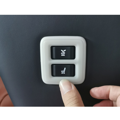 ABS Auto Accessoires Twee rijen zitplaatsen Herstelgeheugen Schakelaar Panel Cover Frame Trim Voor 2024