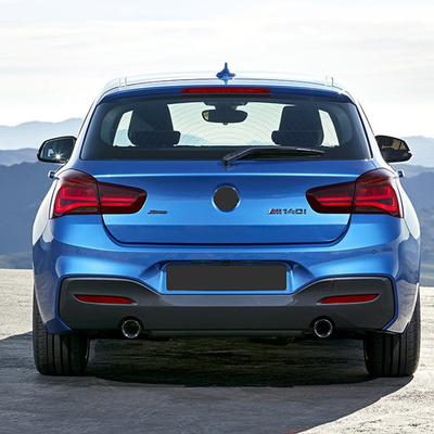 Custom logo geaccepteerde auto kit voor BMW 1 serie F20 15-18 MT stijl upgrade achterlichaam kit
