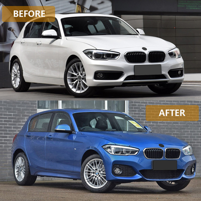 BMW 1 Serie F20 15-18 MT Style Upgrade Side Skirt Fenders voor 2010- Car Fitment