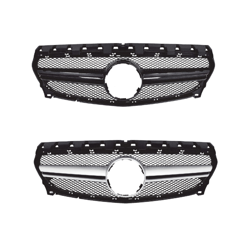Car Body Kits voor Mercedes-Benz CLA W117 2013-2019 Voorbumpergril in AMG45-stijl