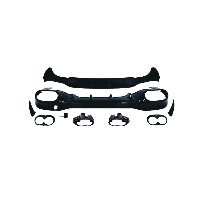 100% geteste achterverspreider lip- en keeluitlaat voor Mercedes-Benz CLA W118 2020-2024