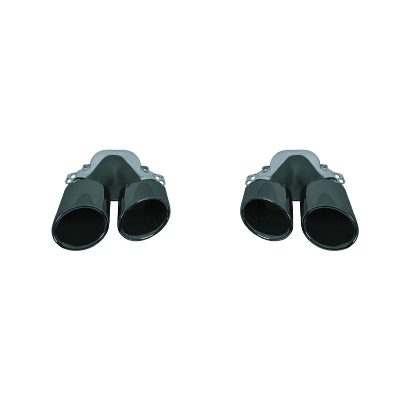 Verbeter je CLA naar een moderne luxe met deze Split Ellipse Tailpipe Throat in zwart