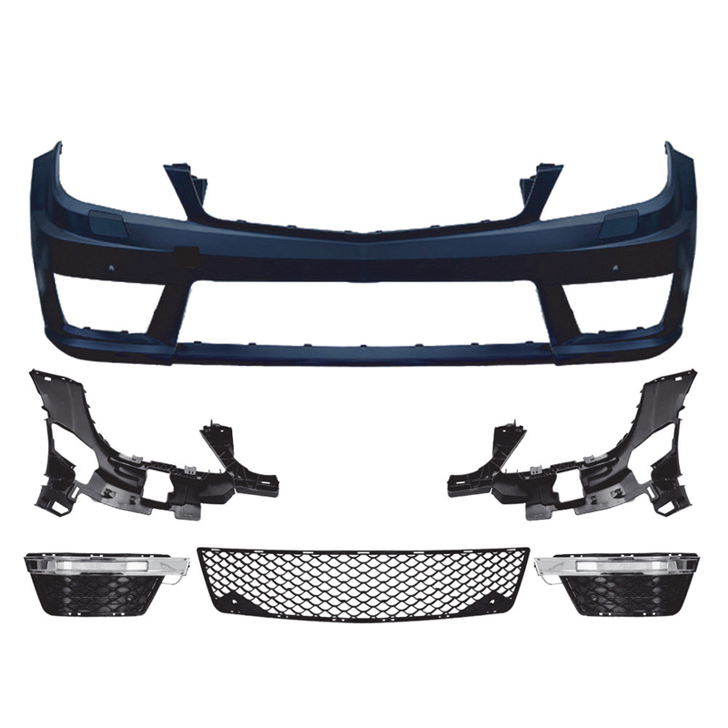 OEM Ja Voorste Bumper Kits Auto Gezichtsopbouw Body Kits Upgrade AMG voor Mercedes-Benz C-Klasse W204 2011-2014