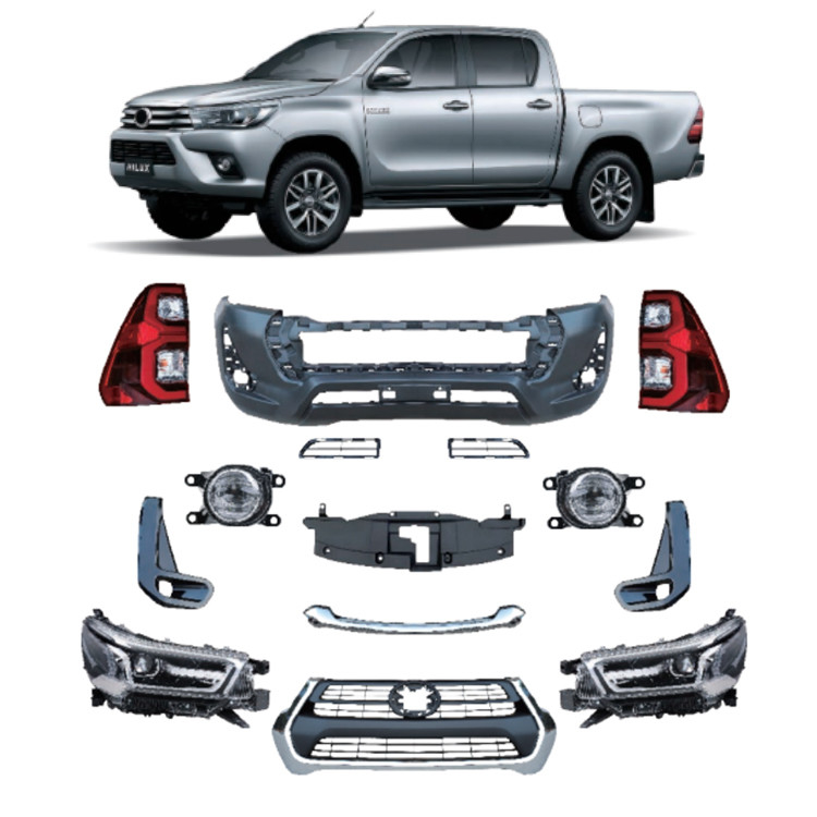 Transformeer Toyota Hilux Revo met onze Business/Luxury Body Kit 2020 Rocco Upgrade