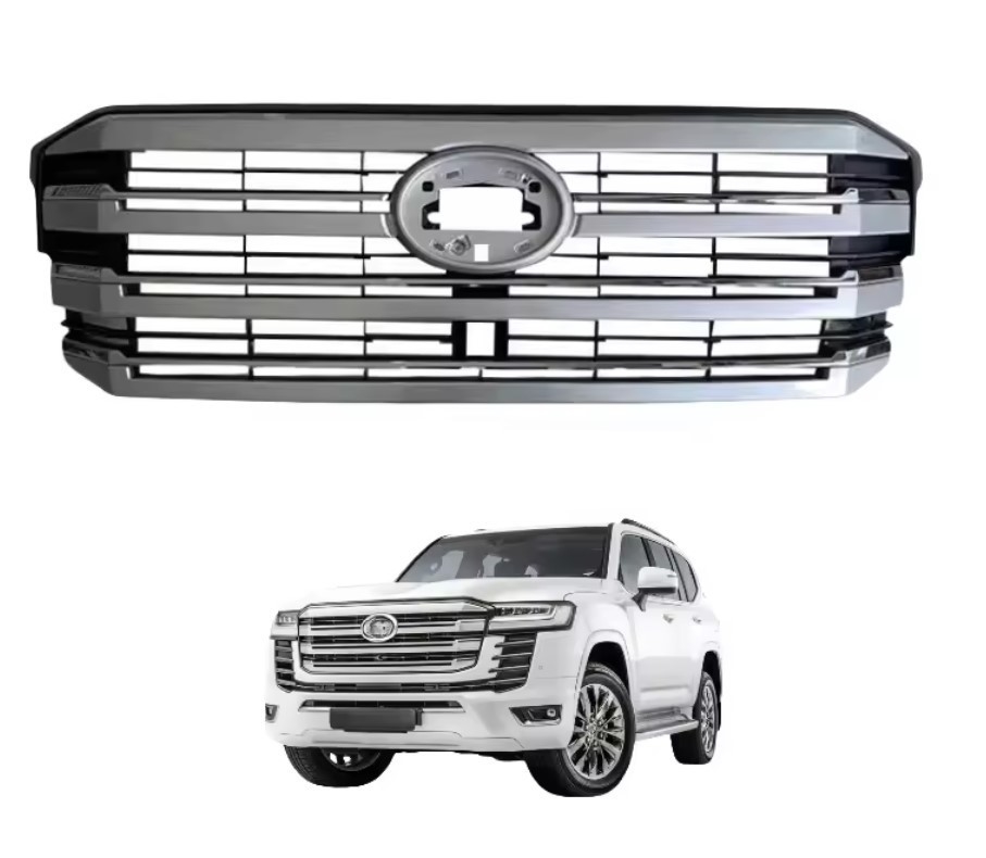 Auto voorgrill 4x4 ABS Plastic voor Toyota LC300 2021 OEM MODEL Decoratie Bescherming