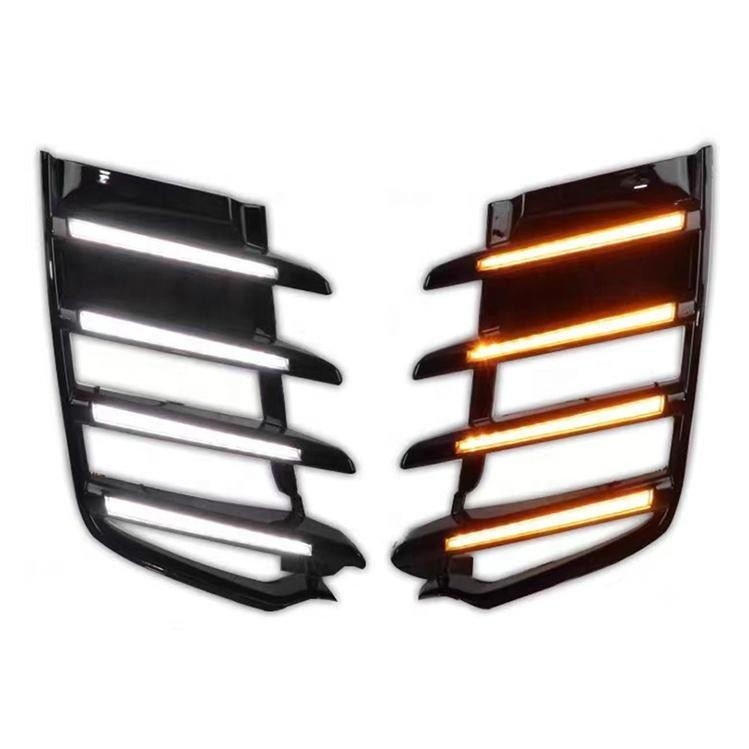Geavanceerde ABS LED-draai-signaal mistlamp dekking voor Toyota Land Cruiser LC300 2022 2023