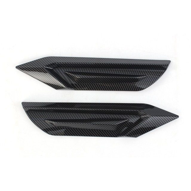 Zilveren/zwarte ABS-chroomgeplatte buitenaccessoires voor Toyota Alphard2024 deurfender