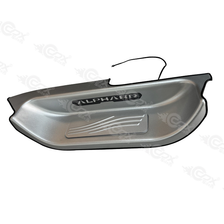 Auto Car LED lichtdrempelband met pedaal en 2024 Toyota deurbank band 100% getest