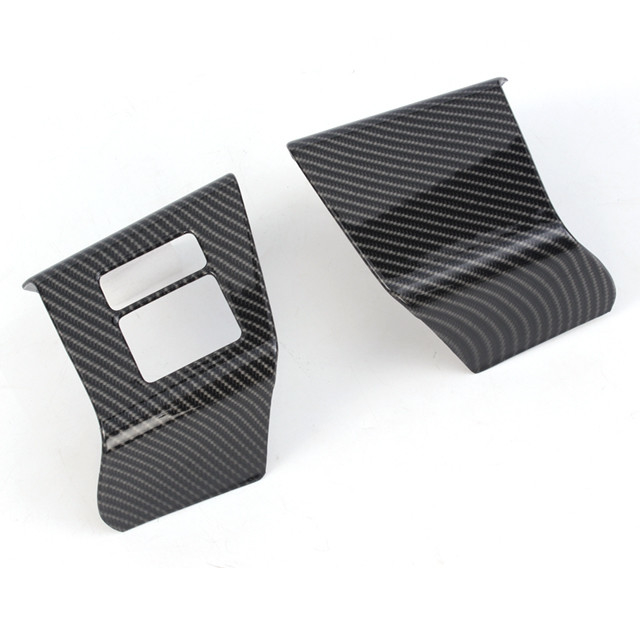 2024 Toyota Alphard Carbon Fiber Door Control Switch Cover voor ABS Interieur Accessoires