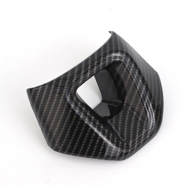 Geometrisch ontwerp Carbon Fiber ABS stuurwiel trim voor Toyota 2024 Alphard Vellfire Crown